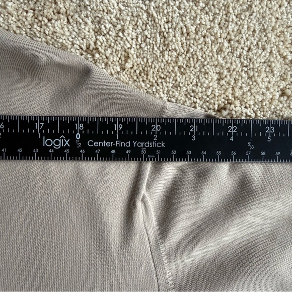 Peter Geeson Made in England Vintage Polo Shirt Size L Taupe Short Sleeve - Picture 6 of 7